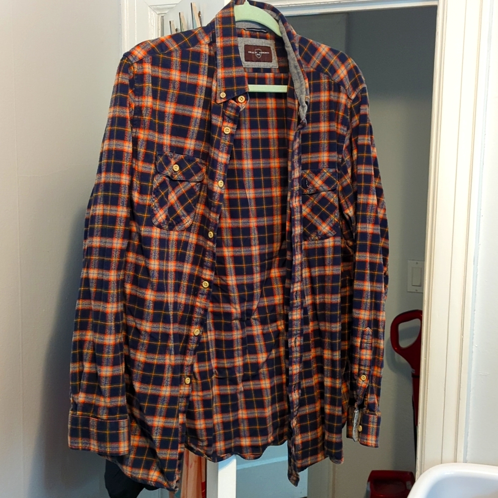 Black Brown 1826 Flannel